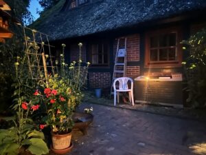 ferienhof ohlenbusch worpswede grundstueck nachts 008