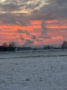 ferienhof ohlenbusch worpswede grundstueck winter 005