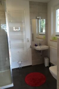 worpswede ferienhaus waldhaus modern bad dusche