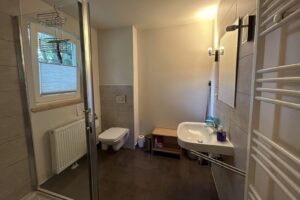 worpswede ferienwohnung weitblick badezimmer modern