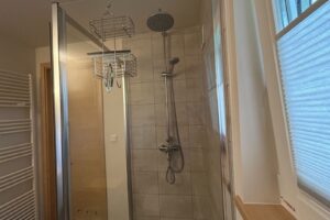 worpswede ferienwohnung weitblick badezimmer modern dusche